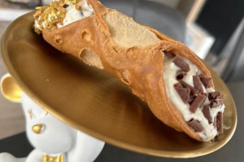 Cannoli pistache & chocolat