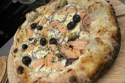 Pizza Saumon