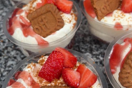 Tiramisu Fraise