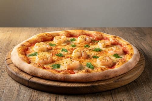 Pizza Scampis
