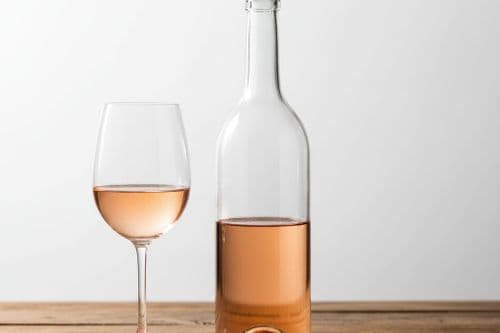 Vin rosé (bouteille)